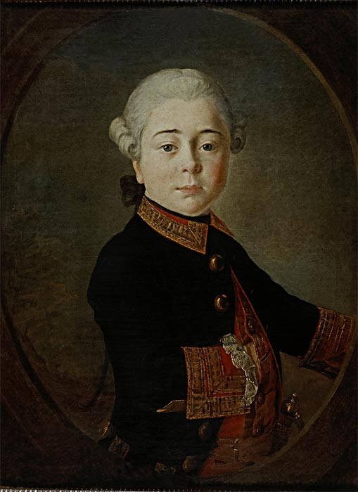 художник Головачевский, Портрет графа Николая Дмитриевича Матюшкина в детстве