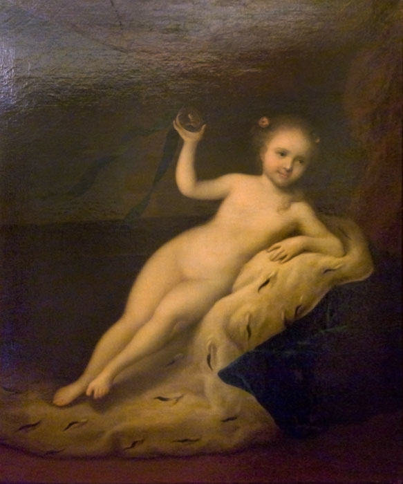 Детский портрет, декольте и ню 17-19 веков.