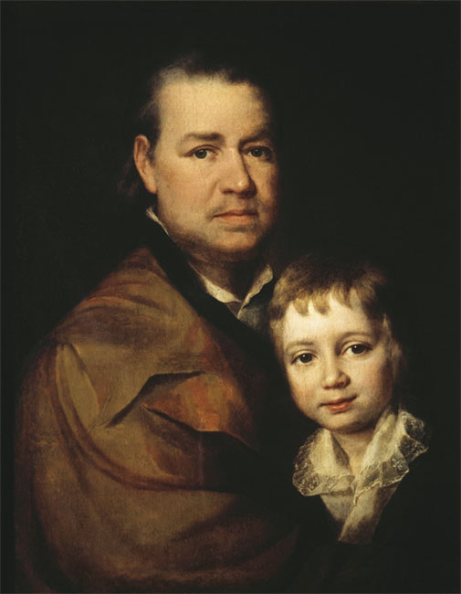Левицкий Дмитрий Григорьевич, Портрет неизвестного пожилого человека с мальчиком