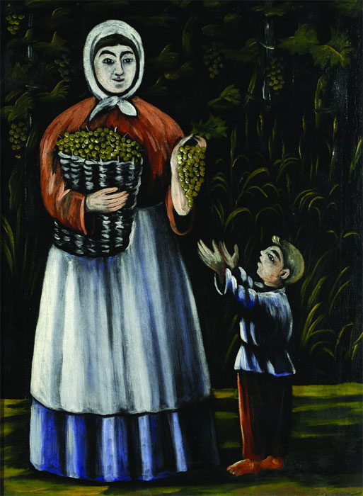 Пиросманишвили (Пиросмани) Николай, Мать и дитя