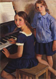Девочки у рояля