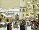 Аполлинарий Васнецов, Площадь Ивана Великого в Кремле. XVII век.