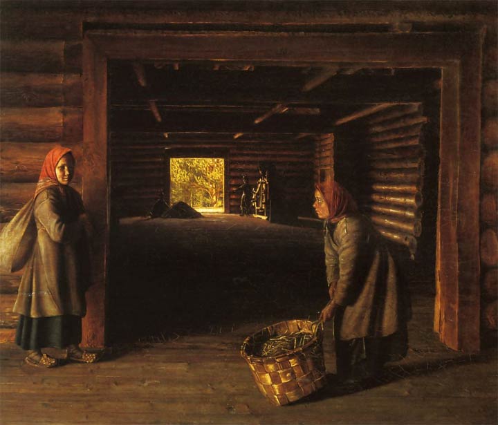 Григорий Сорока картина Гумно