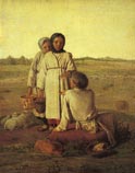 Венецианов А. Г., Крестьянские дети в поле